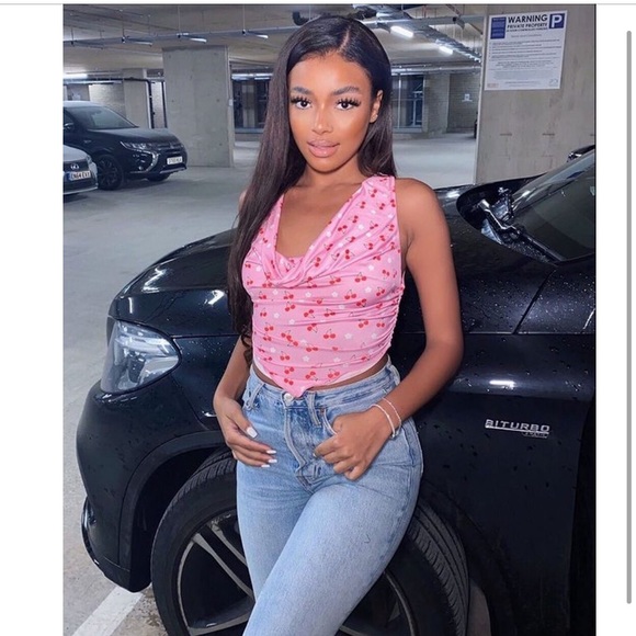 Pink cherry top - Picture 5 of 6